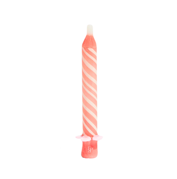 Candle One Hitter Birthday Pipe Carnation Pink Color