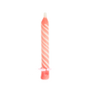 Candle One Hitter Birthday Pipe Carnation Pink Color