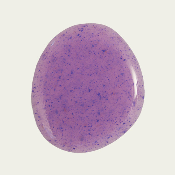 Light Purple Pencil Graphite Grit Nail Polish