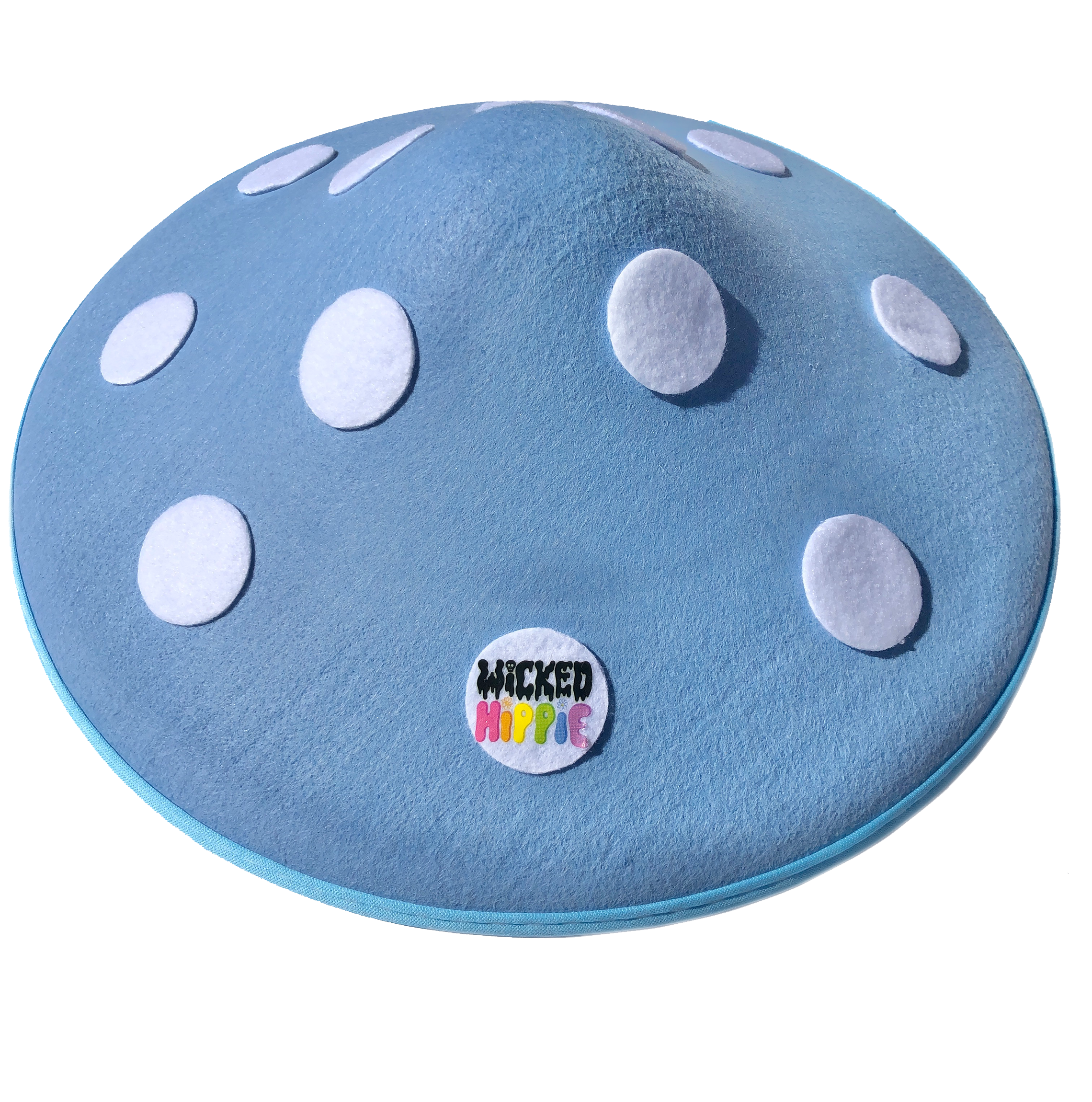 激安通販サイト 人気 Shroomin' Hat in Baby Blue – Wicked Hippie 帽子