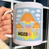 Trippy Psychedelic Mushroom Tea Cup Coffee Mug