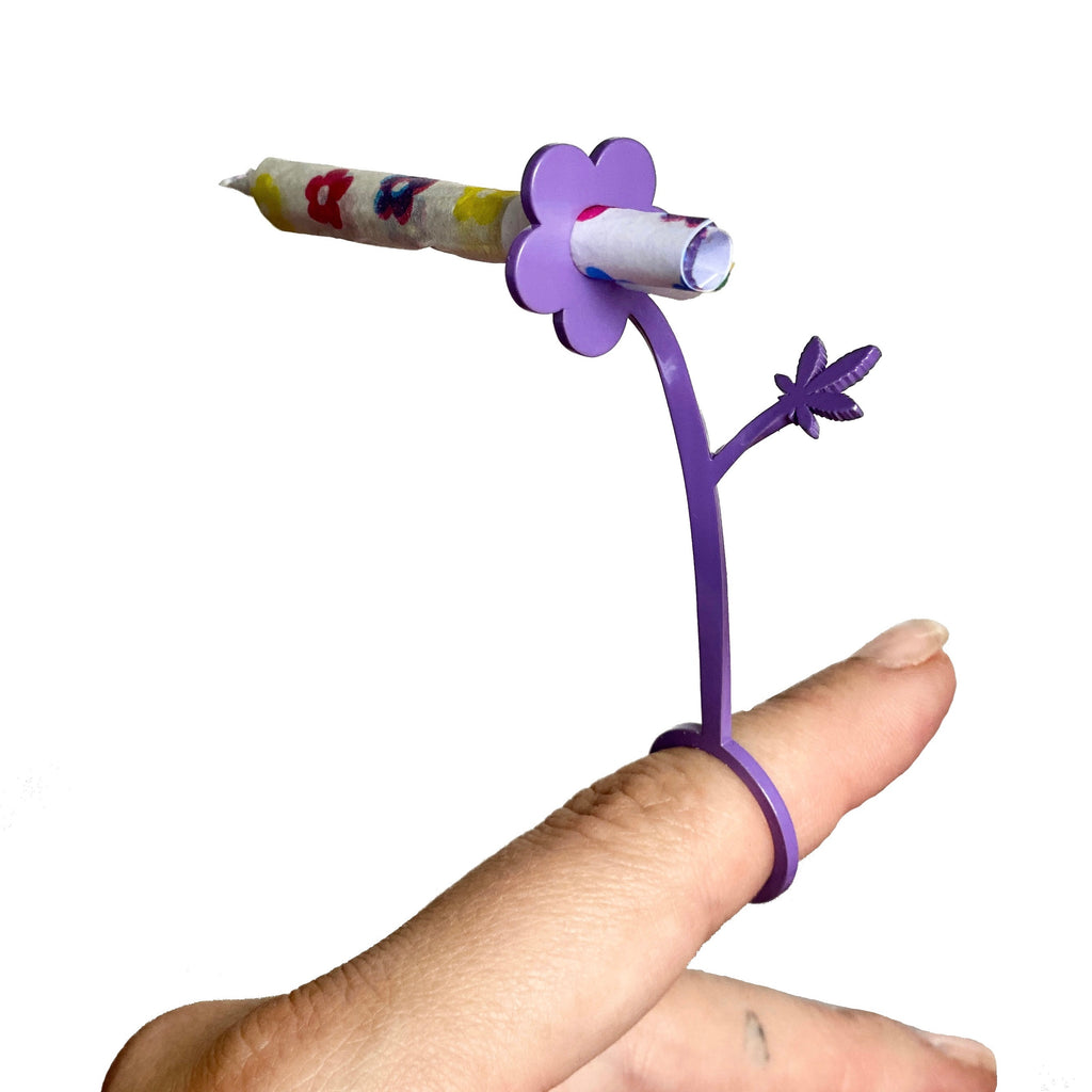 May Flowers Smoke Ring Lavender