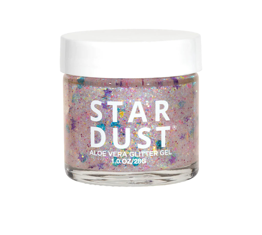 Party Star Dust Glitter Pot by Lavender Stardust, Lavender Stardust Party Star Dust Glitter Pot, party glitter pot, party body glitter, party face glitter, lavender stardust party glitter, star body glitter, heart body glitter, heart glitter chunks, pink body glitter, chunky pink face glitter