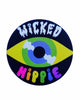 Wicked Hippie Eyeball Logo Button