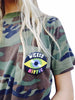 Wicked Hippie Eyeball Logo Button