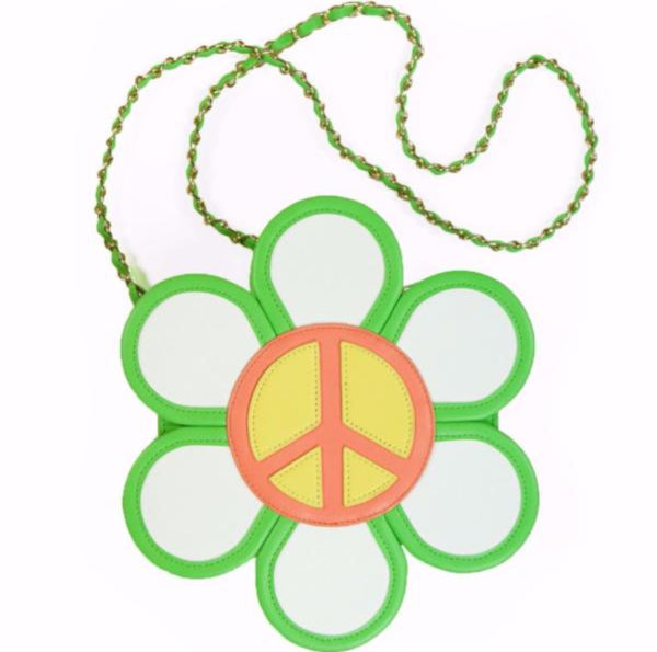 Peace n Petals Chain Purse