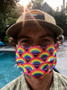 Rainbow Nightmares XXX Face Mask